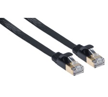 LINK2GO Patch Cable flach Cat.6 PC6313PBP STP, 5m
