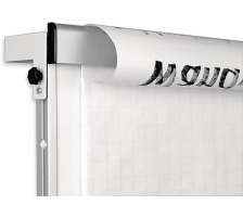 MAGNETOP. Wandflipchart Wand/Schiene 1246010 komp. montierbar 750x1000mm