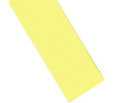 MAGNETOP. Ferrocard Etiketten 50x15mm 1286202 gelb 115 Stück