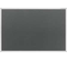 MAGNETOP. Design-Pinnboard SP 1490001 Filz, grau 900x600mm