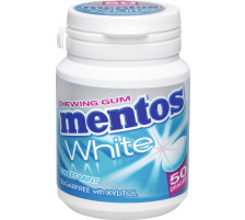 MENTOS Kaugummi, White Sweet Mint 400000279 6 x 75 g