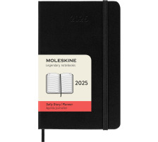 MOLESKINE Agenda Classic Pocket 2025 999270193 1T/1S schwarz HC 9x14cm