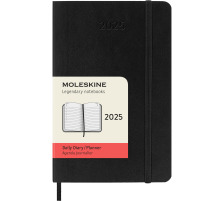 MOLESKINE Agenda Classic Pocket 2025 999270223 1T/1S schwarz SC 9x14cm