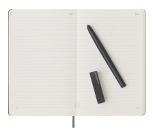 MOLESKINE Smart Writing Set Smart Pen+3 598851571 schwarz, liniert, 176 Blatt