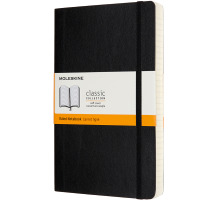 MOLESKINE Notizbuch SC L/A5 628042 liniert, schwarz, 400 Seiten