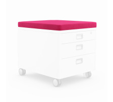 MOLL Sitzkissen 43x54x5cm 2632 400 pink, zu Rollcontainer