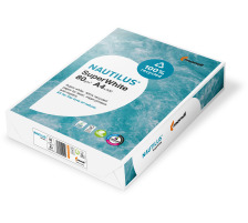NAUTILUS SUPER WHITE Kopierpapier A4 88020366 80g, recycling 500 Blatt