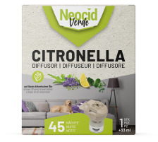 NEOCID Citronella Diffusor 48034 inkl. ätherisches Öl 33ml