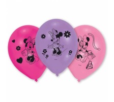 NEUTRAL Ballons Minnie Mouse 10 Stk. 999371 pink, violett 25.4cm