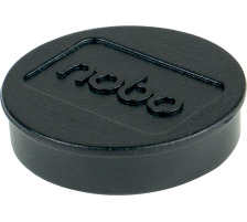 NOBO Magnet rund 32mm 1915298 schwarz 10 Stück