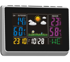 NORDIC Q Weather Station Wireless RS8738LE5 color display outdoor sensor