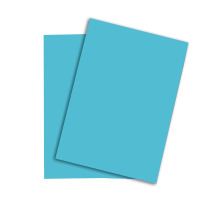 PAPYRUS Rainbow Papier FSC A4 88042740 80g, blau 500 Blatt
