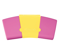 PELIKAN Deckfarbkasten ProColor 735 724575 12 Farben, gelb/pink
