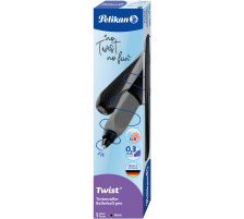 PELIKAN Tintenroller Twist R457 946962 schwarz