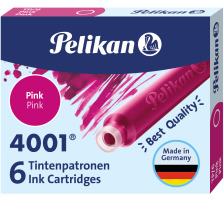 PELIKAN Tintenpatrone TP/6 pink 6 Stück