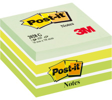 POST-IT Würfel 76x76mm 2028-G grün/450 Blatt
