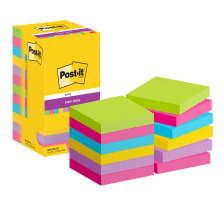 POST-IT Notes Poptimistic 51x38mm 65312POP 4-farbig 12x100 Blatt