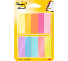 POST-IT Papiermarker 15 x 50 mm 67010ABEU 10-farbig 10x50 Blatt
