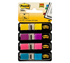 POST-IT Index Mini 11.9x43.1mm 683-4AB 4-farbig 4x35 Tabs