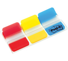 POST-IT Index Strong 25,4x38mm 686-RYB 3-farbig/3x22 Tabs