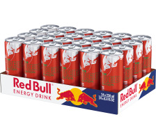 RED BULL Energy Drink Alu 7378 Red Edition 25 cl, 24 Stk.
