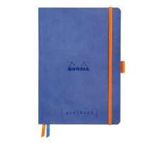 RHODIA Goalbook Notizbuch A5 117577C Softcover saphirblau 240 S.