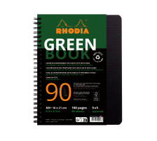 RHODIA Greenbook Notizbuch A5 119913C kariert 90g 160 S.