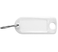 RIEFFEL Schlüssel-Anhänger 8034FSTRA transparent 100 Stück