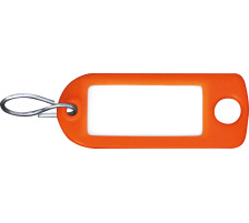RIEFFEL Schlüssel-Anhänger A20962 orange 100 Stück