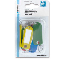 RIEFFEL Schlüssel-Anhänger A20966 ass. 10 Stück