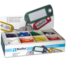 RIEFFEL Schlüssel-Anhänger A20975 ass. 200 Stück