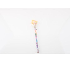 ROOST Bleistift mit Radiergummi MDRE-001 Meerjungfrau, multicolor