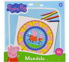 ROOST Mandala Malbuch B1986 Peppa Pig 18x18cm