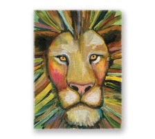 ROOST Notizbuch Majestic Lion A5 DJ025 liniert, 192 Seiten