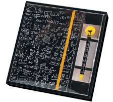 ROOST Set Notizbuch und Stift XL1874 Math liniert