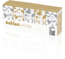 SATINO Taschentücher Satino Prestige 572390 4-lagig, 15 Stk. 10 Blatt