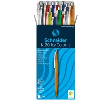 SCHNEIDER Kugelschreiber K20 ICY 004689 ass., 20 Stück