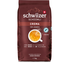 SCHWIIZER Schüümli Crema 1kg 10167787 Bohnenkaffee