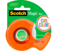 SCOTCH Dispenser Cool Color 19mmx19m 122-COL 4 Farben ass.