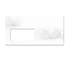 SIGEL Weihnachts-Umschlag Winter DU089 Sparkle, 90g,DIN lang 50 STück