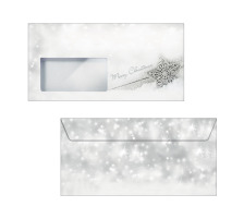 SIGEL Weihnachts-Umschlag 11x22cm DU136 90g 50 Stück