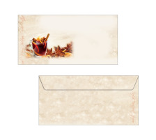 SIGEL Weihnachts-Umschlag 11x22cm DU139 90g 25 Stück