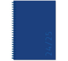 SIMPLEX Schüleragenda Colors 24/25 40140S325 1T/1S 12M blau ML 12x16.5cm