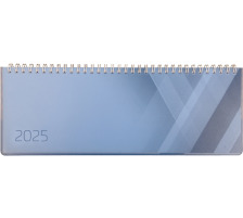 SIMPLEX Querkalender Colors 2025 40655.25 1W/2S blau ML 29x10.5cm