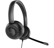 SPEEDLINK METIS Stereo Headset SL870006B black, 3.5mm, Y-Adapter