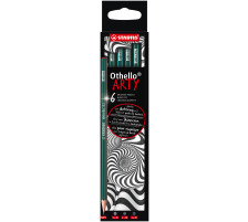 STABILO Bleistifte Othello Arty Soft 282/6-21 4B, 3B, 2B 6 Stück