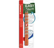 STABILO Bleistift EASYgraph S HB B-5311510 orange, R 2 Stück