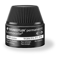 STAEDTLER Lumocolor permanent 15ml 48717-9 schwarz