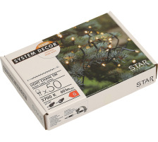 STARTRADI System Decor Lichterkette 5m 495-27-1 Extra, schwarz
