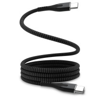STATIK MagStack Pro, Magnetic Cable PUP-0550 USB-C to C, 2m 100W Black